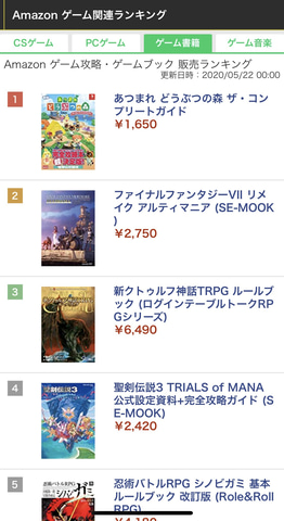 Amazonゲームランキングをリニューアルしました Game Watch