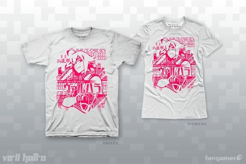 Va 11 Hall A に登場するボスとアルマが描かれたtシャツがfangamerより新たに発売 Game Watch