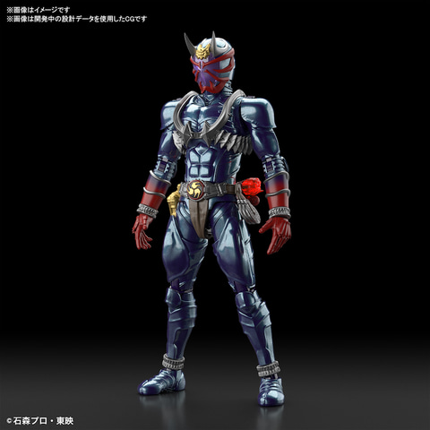 音撃棒に太鼓エフェクトも付属 仮面ライダー響鬼 がキャラクタープラモデルシリーズ Figure Rise Standard に登場 Game Watch