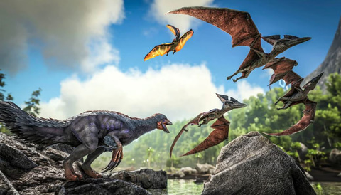 恐竜たちとの共存が重要 サバイバルアクション Ark Survival Evolved がepicストアにて無料配布開始 Game Watch