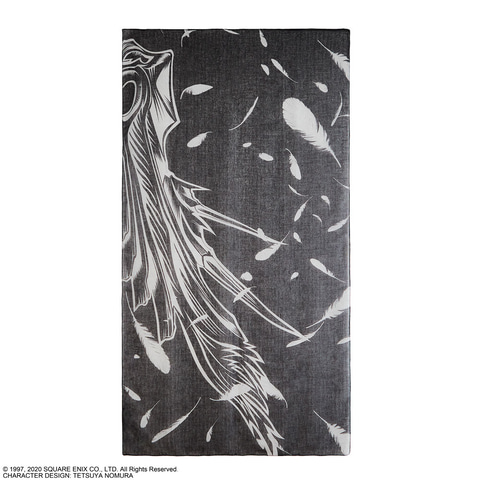 クラウドとセフィロスをイメージしたストールも登場 新たな ファイナルファンタジー 関連グッズが公開 Game Watch