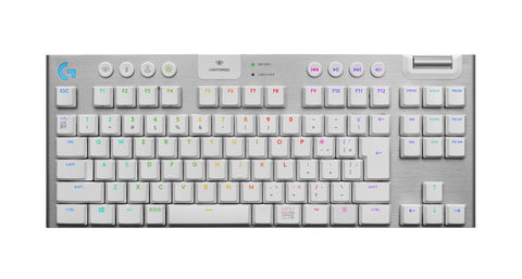 ロジクール、テンキーレスキーボード「G913-TKL-TC」新色ホワイトを