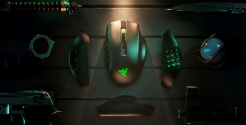 Razer ワイヤレスゲーミングマウス Razer Naga Pro を発売決定 2 6 12ボタン構成の3つのサイドプレートを交換可能 Game Watch