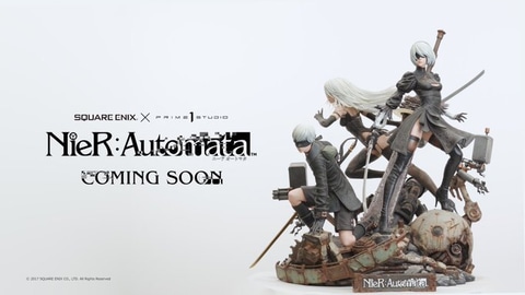 Nier Automata の巨大なフィギュア Square Enix Masterline Nier Automata を紹介する映像が公開 Game Watch