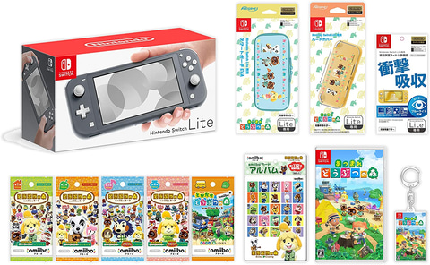 2極タイプ Switch LITE あつまれどうぶつの森 セット - 通販