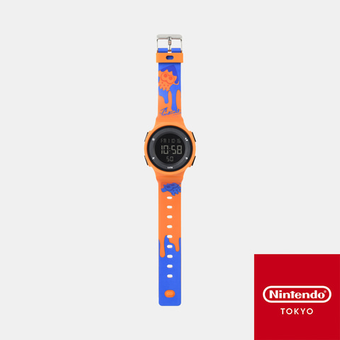 スプラトゥーン デザインのデジタルウォッチ2種類が10月16日より販売開始 Game Watch