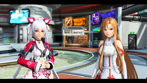 キリトとアスナがアークシップにやってくる Pso2 Sao コラボ詳報 Game Watch