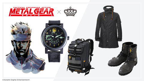 メタルギア シリーズの ソリッド スネーク をイメージした腕時計など全4種が登場 予約受付開始 Game Watch