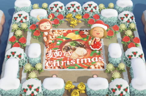 麺ry Christmas あつ森 で博多一風堂が手掛ける いっぷう島 が ラーメン クリスマス な世界に Game Watch