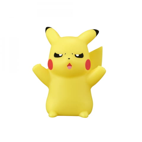 ポケモン のソフビ人形 ポケモンキッズ は25周年 記念商品 ポケモンキッズ ピカチュウピカピカ大集合 編 が登場 Game Watch