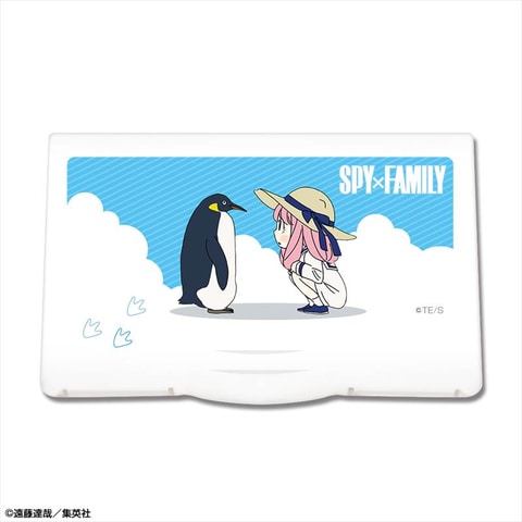 Spy Family のマスクケースが登場 アーニャ フォージャー と 集合 2種のデザインで予約受付中 Game Watch