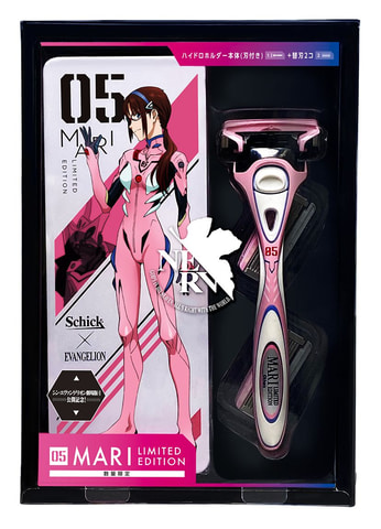 シン エヴァンゲリオン劇場版 Schick コラボ第3弾は レイ アスカ マリのプラグスーツカラーモデル Game Watch