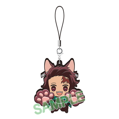 炭治郎たちが可愛いネコに大変身 Tvアニメ 鬼滅の刃 より ハイタッチラバーストラップ が本日予約開始 Game Watch