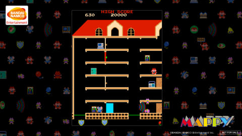 バンダイナムコエンターテイメント公式twitterにて バーチャル背景 マッピー が配信中 Game Watch バンダイナムコエンターテイメント公式twitterにて バーチャル背景 マッピー が配信中 Game Watch