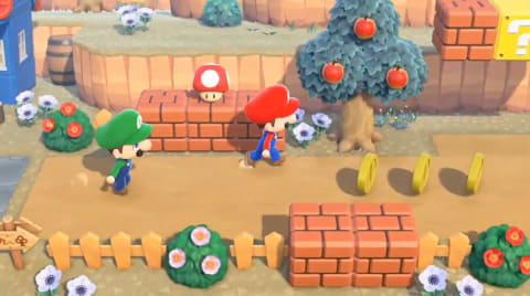 土管には島内のワープ機能も あつまれ どうぶつの森 に スーパーマリオブラザーズ コラボアイテムが本日から登場 Game Watch 土管には島内のワープ機能も あつまれ どうぶつの森 に スーパーマリオブラザーズ コラボアイテムが本日から登場 Game Watch