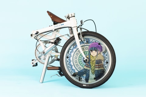 TVアニメ「ゆるキャン△」×「DAHON」コラボ自転車予約受付開始 