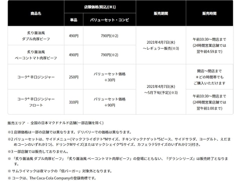 ガッツリ食べたい人必見 サムライマック が4月7日よりレギュラー商品として販売開始 Game Watch