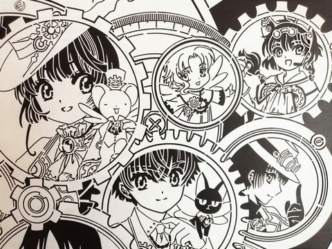 Clamp 画業30周年描き下ろしイラストの伽羅切絵が予約開始 Game Watch