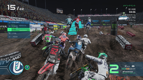 Monster Energy Supercross The Official Videogame 4 レビュー Game Watch