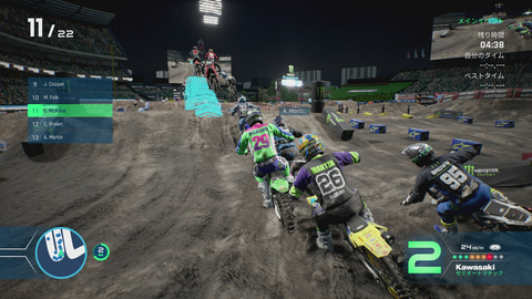 Monster Energy Supercross The Official Videogame 4 レビュー Game Watch