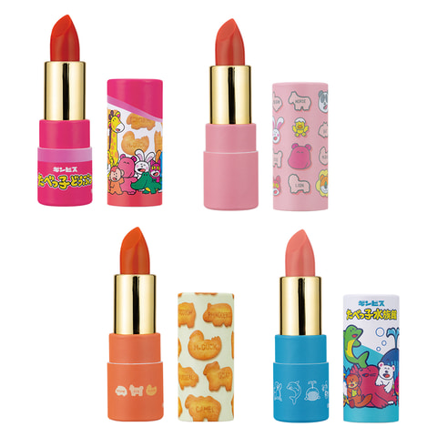 一番コフレ ギンビス たべっ子どうぶつ コンパクトやリップなど全ラインナップが公開 Game Watch