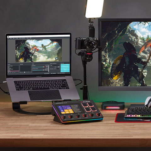 本物の Avermedia オーディオミキサー 配信者向けコントロールセンター Live Streamer Nexus Ax310 Ax310 Ax310 その他