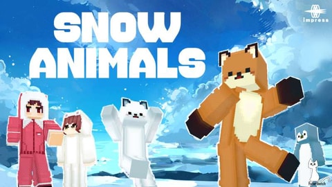 インプレス Minecraft ゲーム内ストアに 雪の動物達hd を出品 Game Watch
