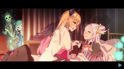 食パンを咥えたまつりちゃんも ホロライブ オルタナティブ のフルpvが公開 Game Watch