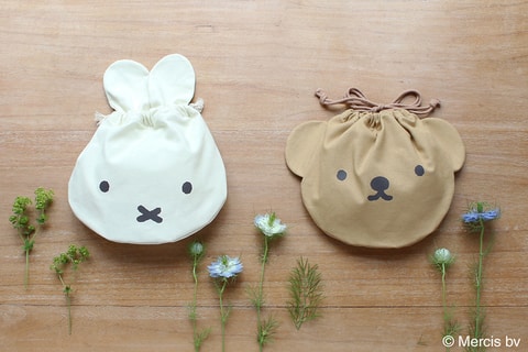 ミッフィー の形をした巾着や ポーチなど雑貨が数量限定で販売開始 Game Watch