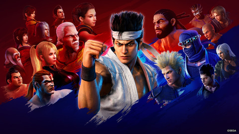 キャラクターセレクト画面も Virtua Fighter Esports のバーチャル背景画像が配布中 Game Watch