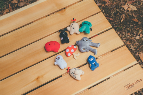 Rpg Mother 新商品が7月1日発売 グミぞく デヘラー ランマのウサギ あるくキノコ オバケのマグネットマスコットなどが登場 Game Watch