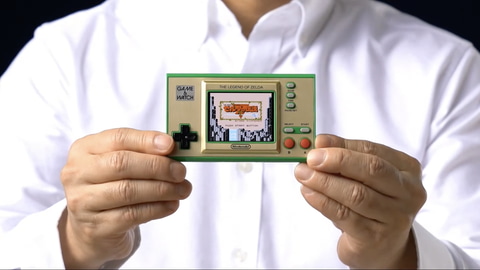 ゲーム ウオッチ ゼルダの伝説 11月12日発売決定 Game Watch