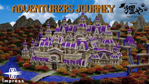 インプレス Minecraft ゲーム内ストアに重厚感のある城を攻略するワールド 冒険者の旅 を出品開始 Game Watch