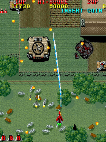 Ps4 Switch アーケードアーカイブス 雷電 7月1日に発売 Game Watch