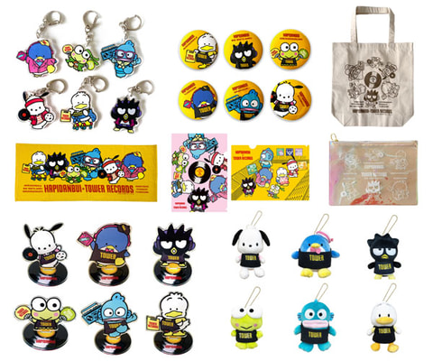 タワレコ はぴだんぶい コラボオリジナルグッズが7月29日発売 Game Watch