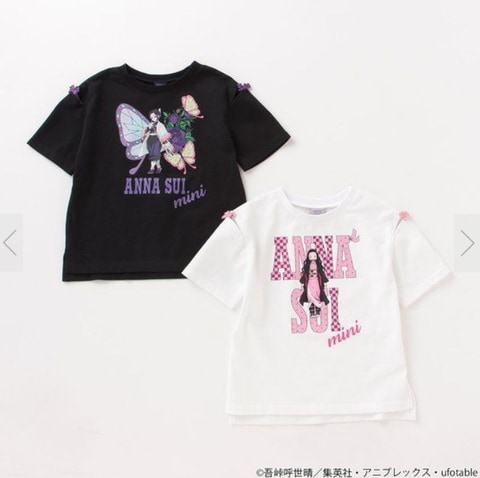 鬼滅の刃」×「ANNA SUI」コラボTシャツが再販。バンコレ！にて予約受付 