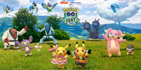 ポケモンgo の祭典 Pokemon Go Fest 21 いよいよ本日より開催 Game Watch