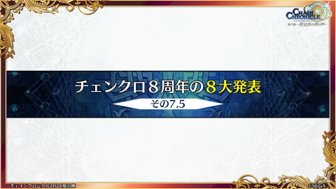 チェインクロニクル 8周年おめでとう 8th Anniversary ユグド祭 21 開催 Game Watch
