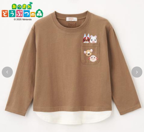 しまむら あつまれ どうぶつの森 スーパーマリオ のキッズtシャツを販売中 Game Watch