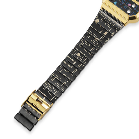 パックマン のゲーム画面をイメージ カシオとコラボするレトロテイストな腕時計が本日発売 Game Watch