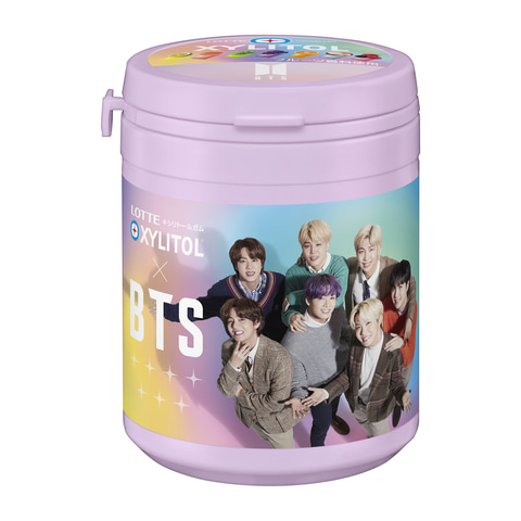 Btsのメンバーがデザインされた キシリトールガム Bts Smileボトル 数量限定発売 Game Watch