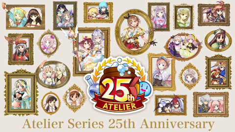 限定品「アトリエ」シリーズ25周年 描き下ろしキャラファイングラフ