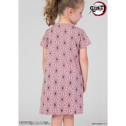 禰豆子柄のキッズ用ワンピースなど 鬼滅の刃 デザインのアパレルアイテムが多数登場 Game Watch