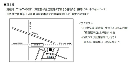 新たな拠点名は ホワイトベース サンライズら4社が本社を荻窪へ移転 Game Watch