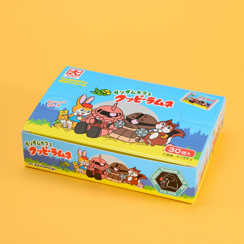 昭和からのお菓子 クッピーラムネ とガンダムがコラボ Game Watch