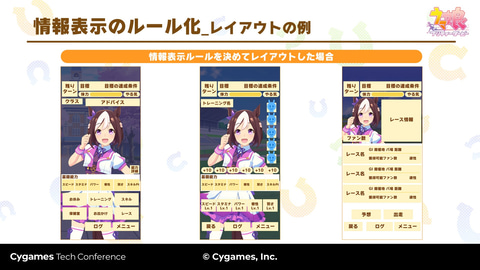 ウマ娘 Uiデザイン講演の発表スライド一部を先行公開 Game Watch