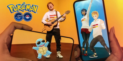 ポケモンgo Ed Sheeran氏とのコラボでサングラス姿のゼニガメ出現 イベントの詳細が発表 Game Watch