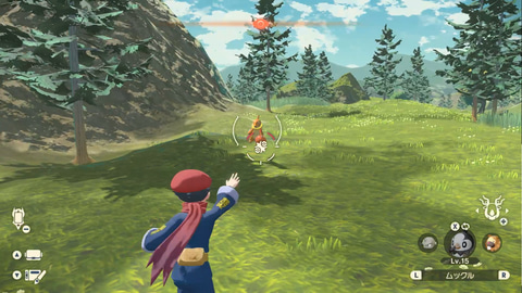 ポケモンに襲われる緊張感がすごい Pokemon Legends アルセウス を先行体験 Game Watch