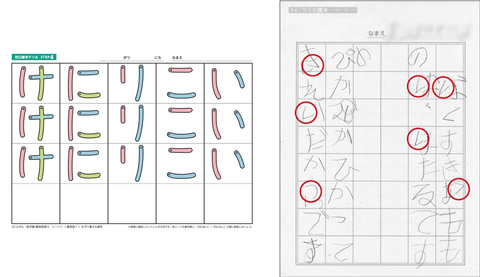 文字を書くのが苦手な子を助ける学習ドリル 凹凸書字ドリル 4冊本日発売 Game Watch