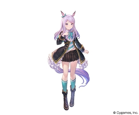 グラブル の ウマ娘 イベント ウマ娘5人の立ち絵イラストが公開 Game Watch